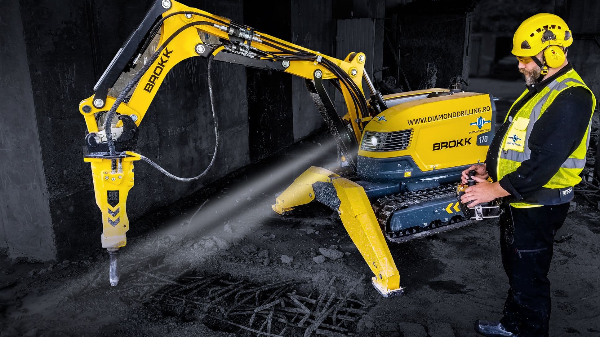 Diamond Drilling Team at Work