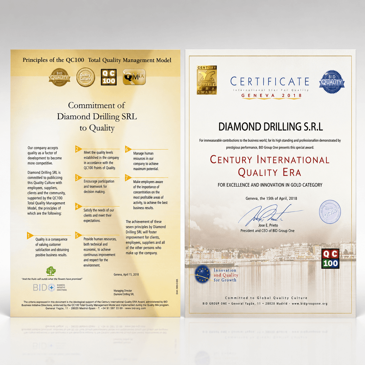 Internationally Recognized for Excellence & Innovation